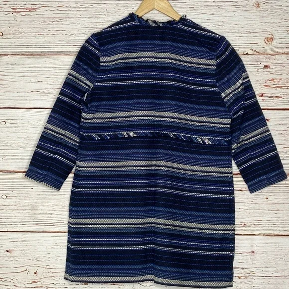 Vineyard Vines Striped Woven Jacket In Blue Sz XS - Picture 7 of 11